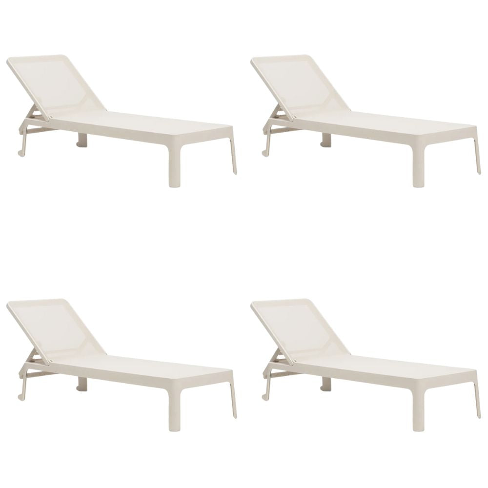 Plano Chaise Lounge - Set of 4