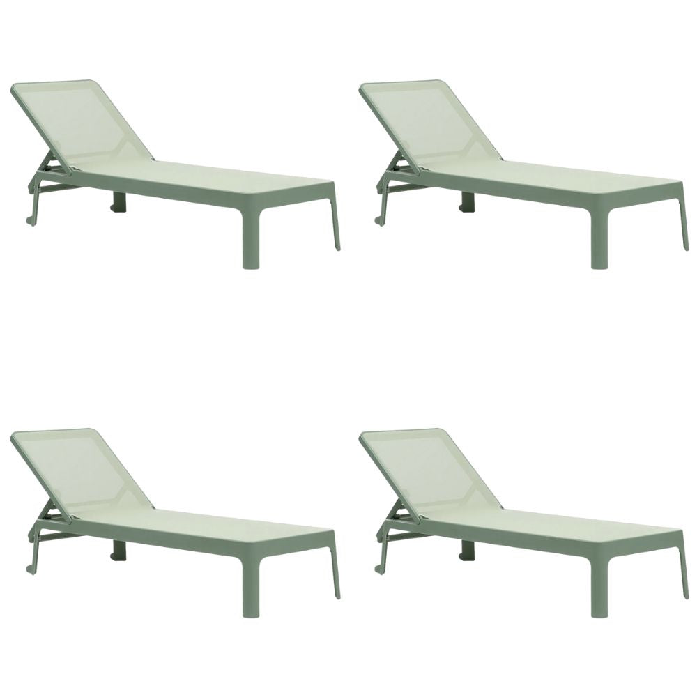 Plano Chaise Lounge - Set of 4