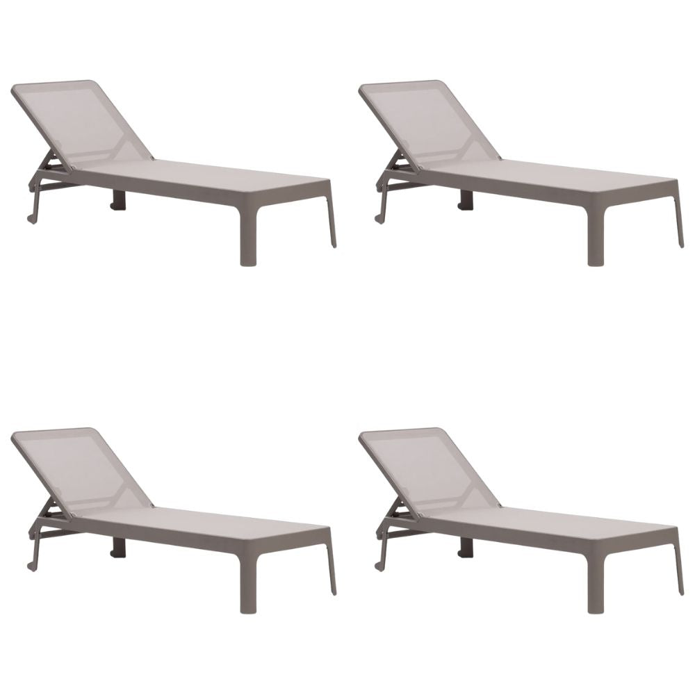 Plano Chaise Lounge - Set of 4