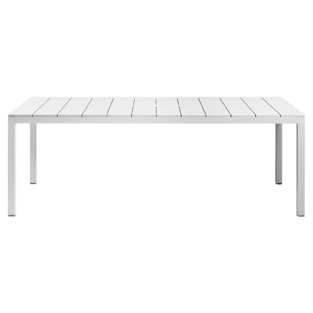 Rio 210 Fix Aluminum Dining Table - 82"L x 33"W