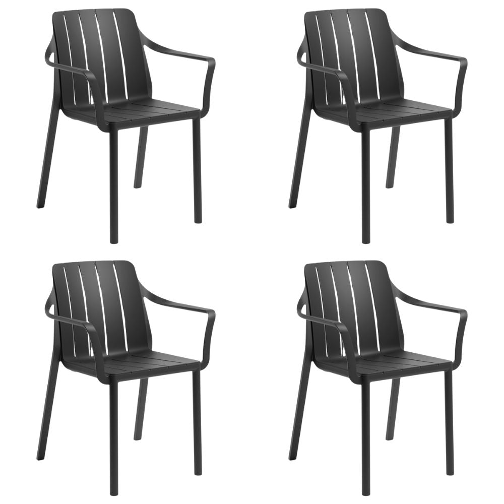 Tiberina Dining Arm Chair - Set of 4