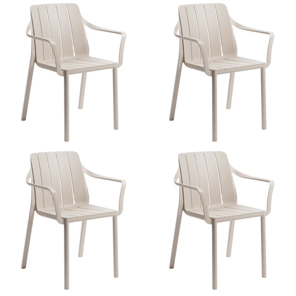 Tiberina Dining Arm Chair - Set of 4