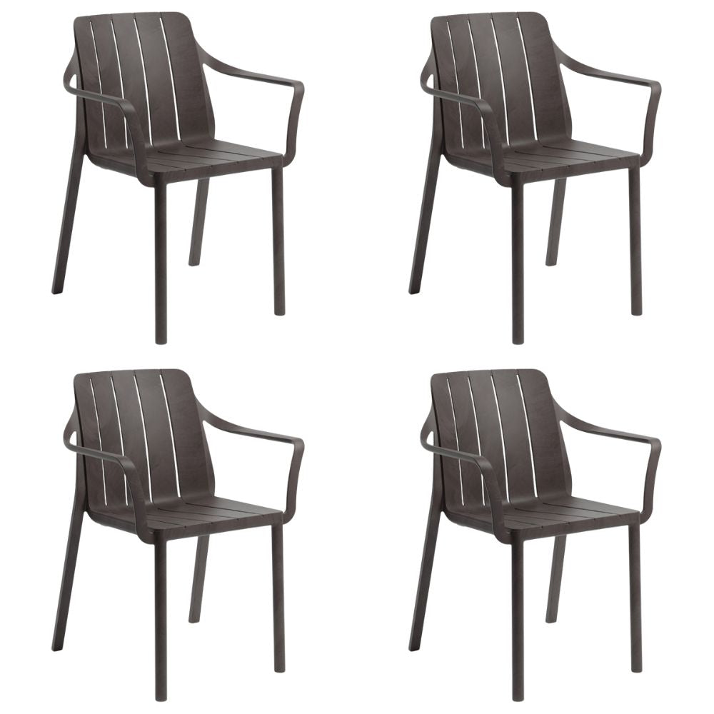Tiberina Dining Arm Chair - Set of 4