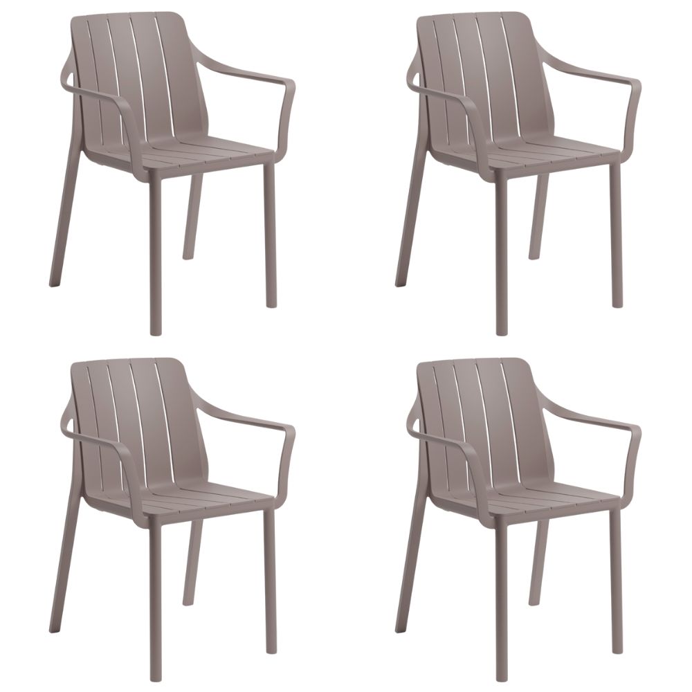 Tiberina Dining Arm Chair - Set of 4