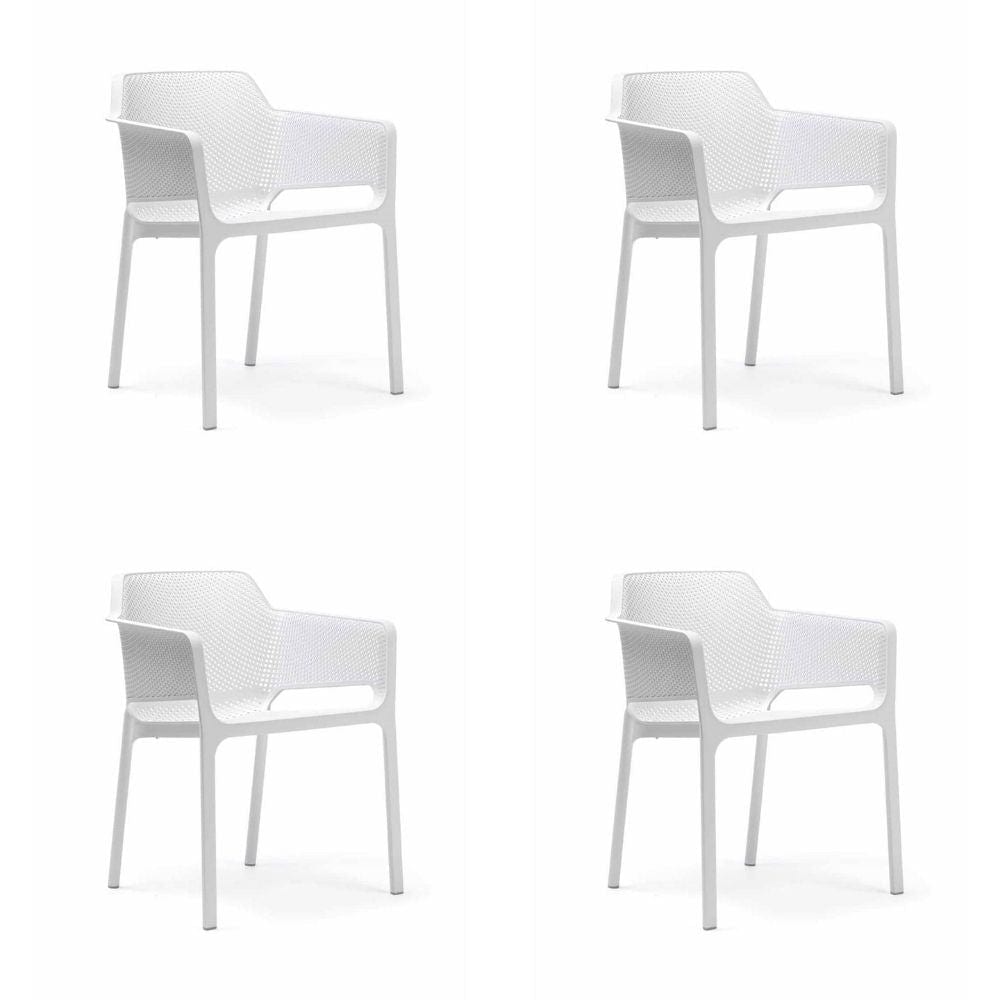 Net Dining Arm Chair - Set of 4