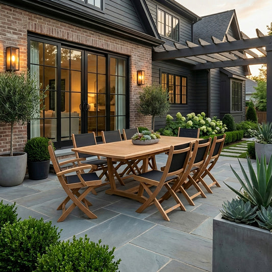 Newport 9pc Extension Dining Set