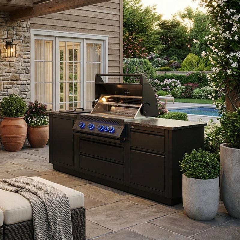 Napoleon Oasis 301 Island Bundle with Built-In 700 Series 32