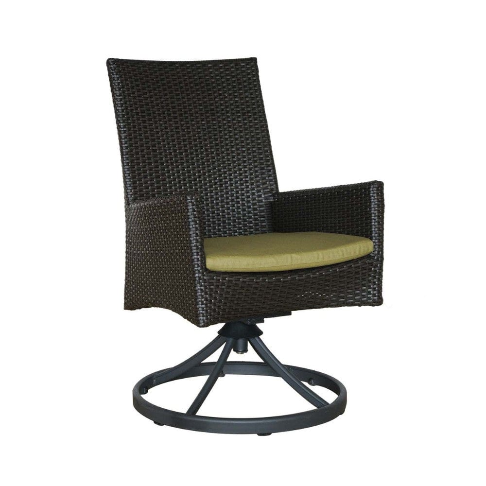 Palm Springs Swivel Rocking Dining Arm Chair