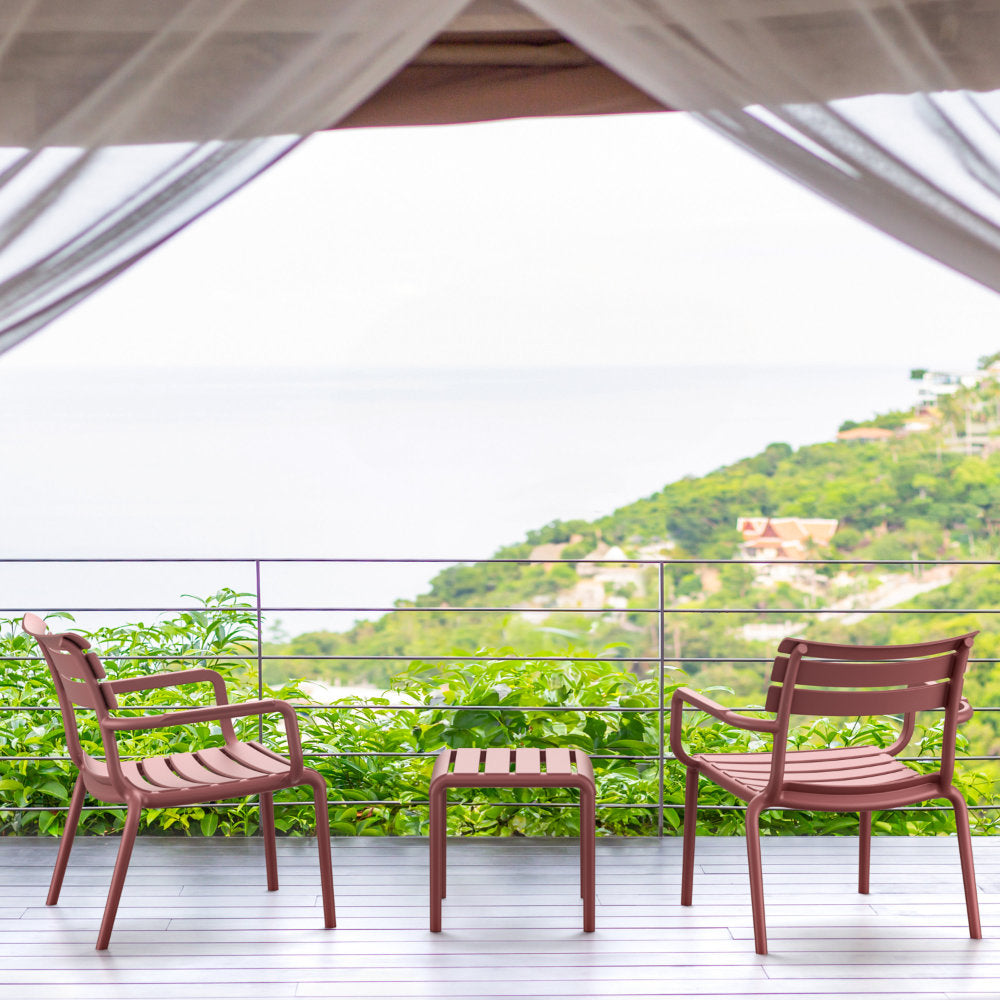 Paris Lounge Club Chair - Set of 4