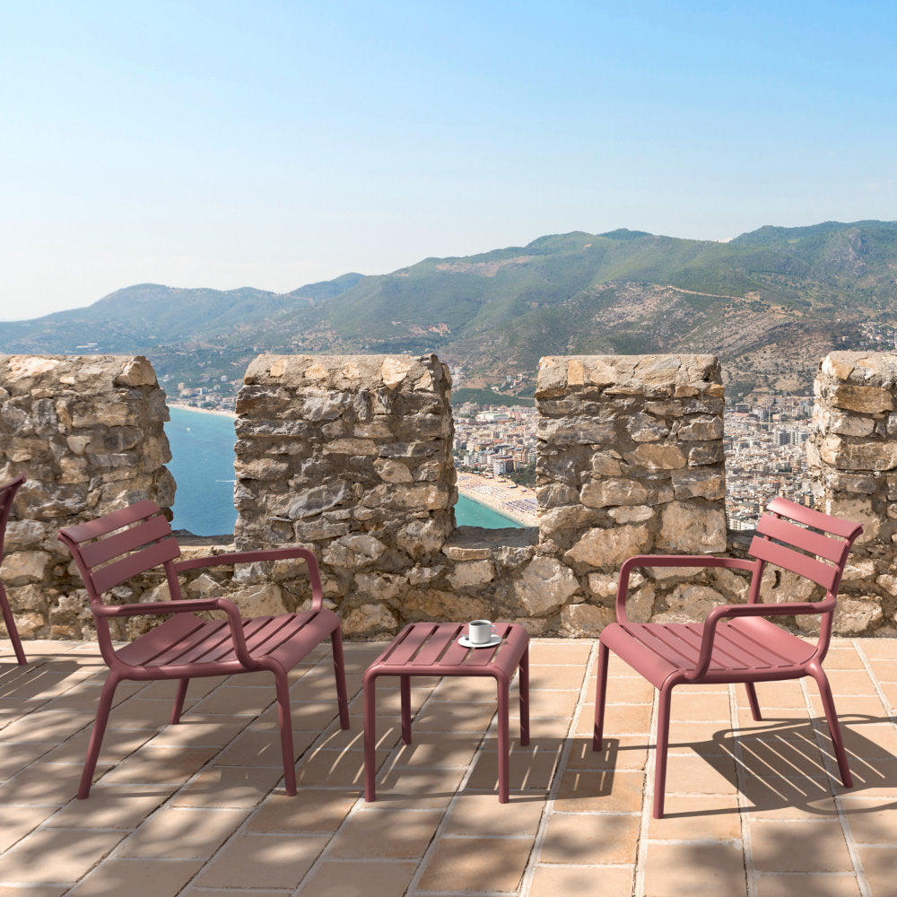 Paris Lounge Club Chair - Set of 4