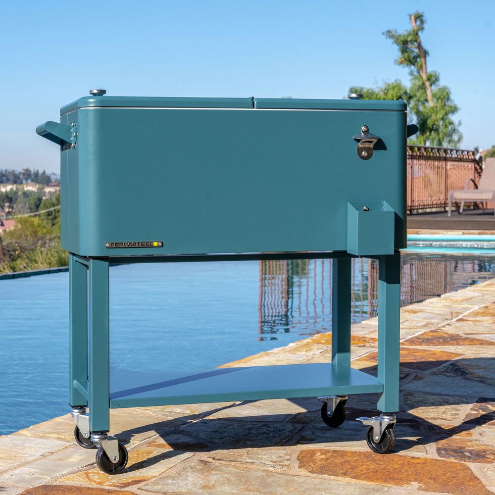 Patio Cooler with Removeable Basin