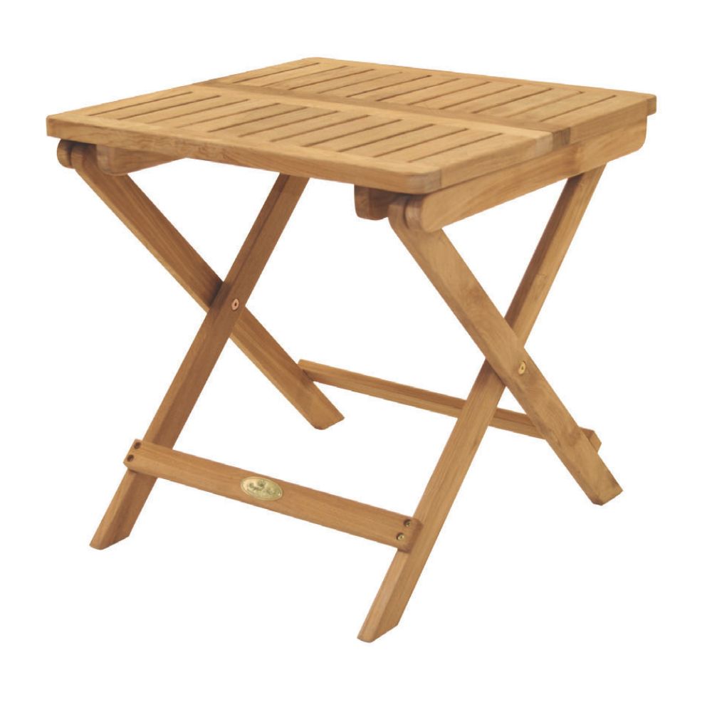 Picnic Folding Teak End Table