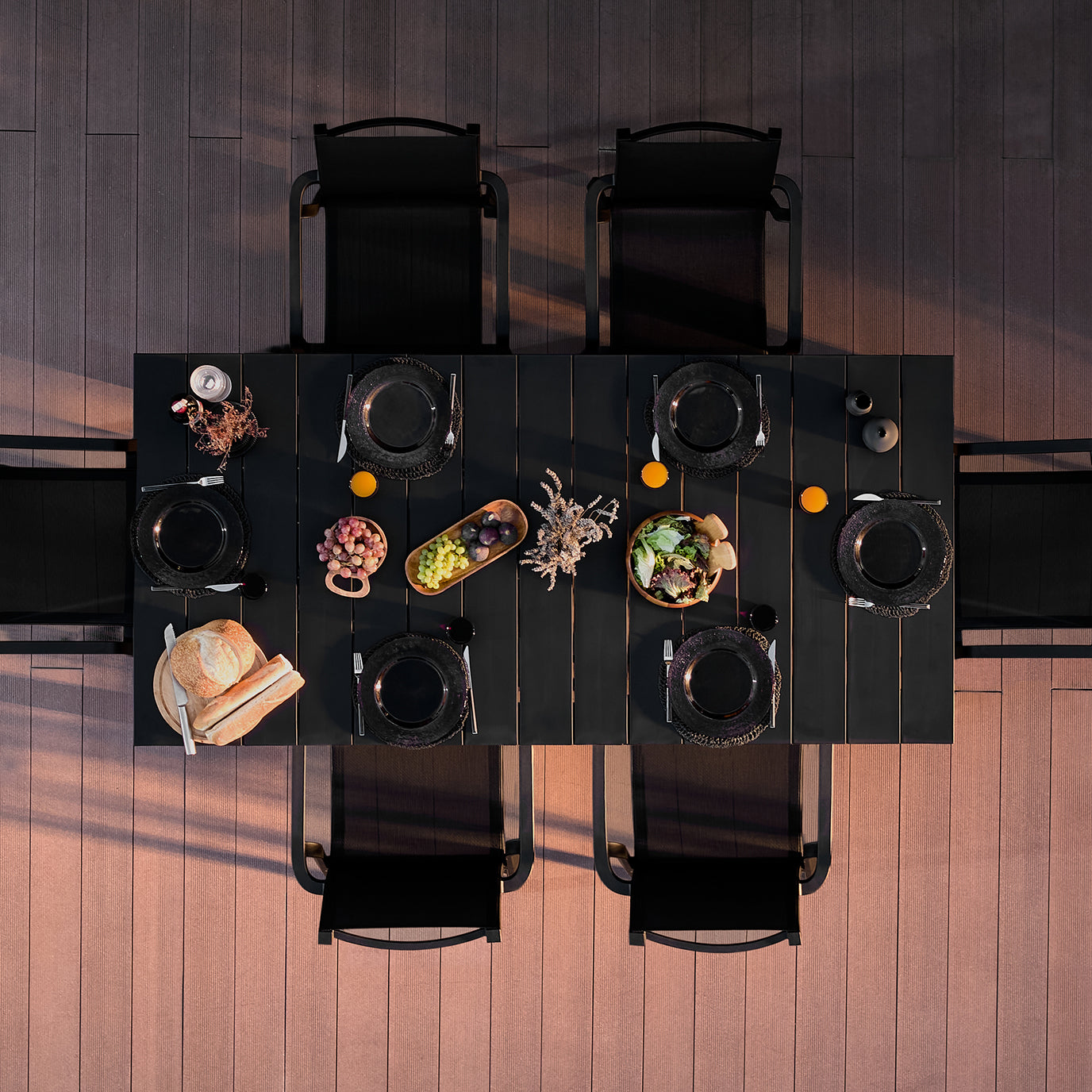 Pacific 11pc Extension Dining Set