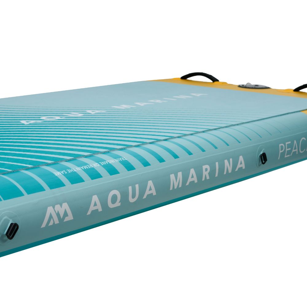 Peace 8'2": Inflatable Fitness Mat w/Carry Strap