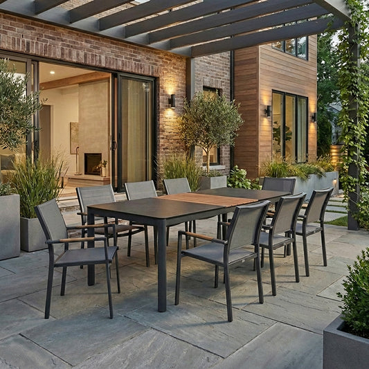 Polo Collection 9pc Dining Set