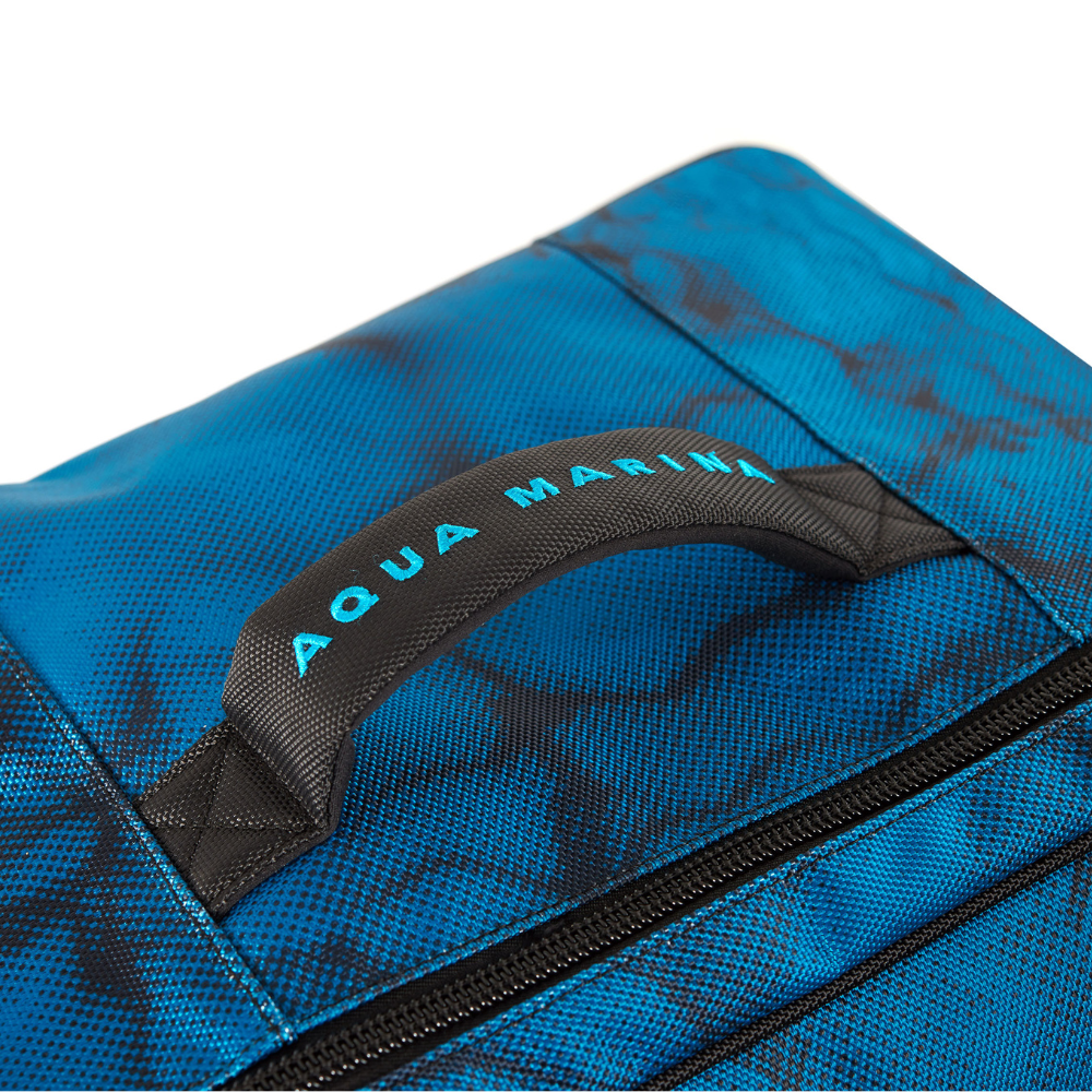 Premium Luggage Bag with Wheels: Blueberry