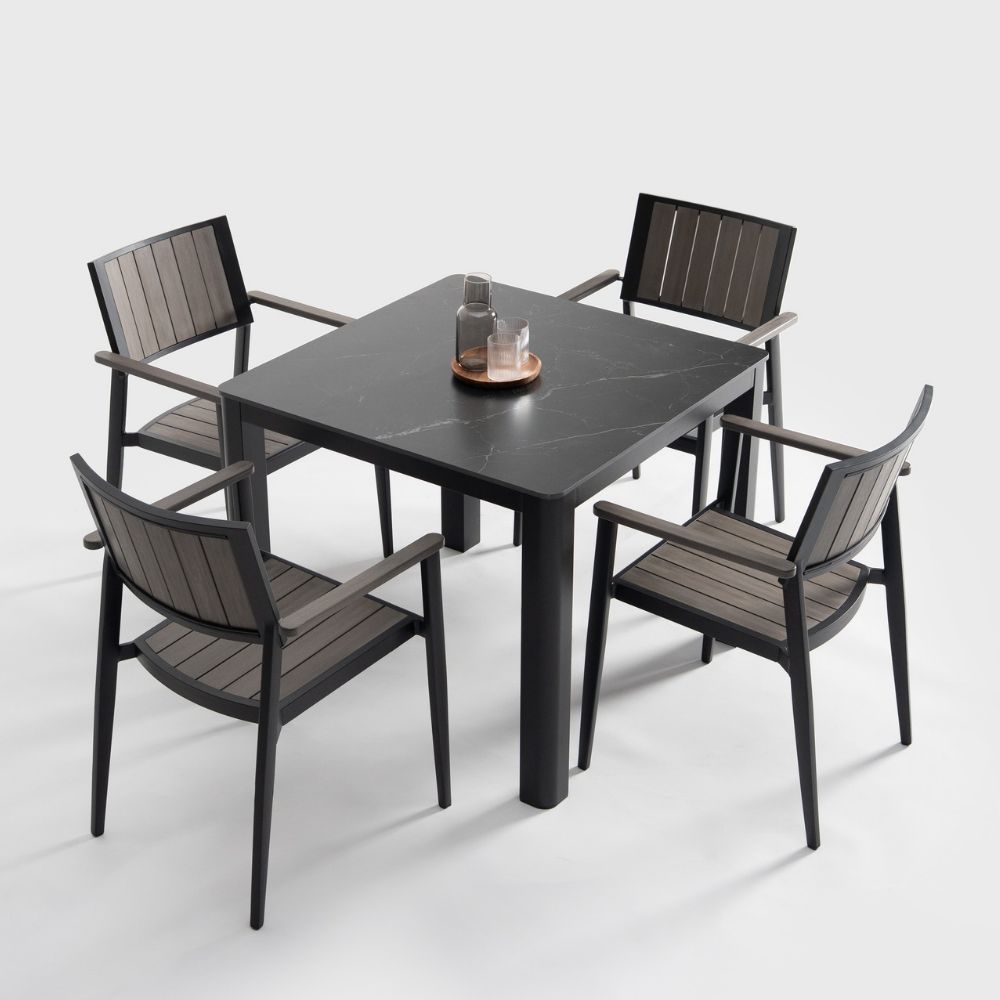 Avignon 5pc Dining Set with Arm Chairs