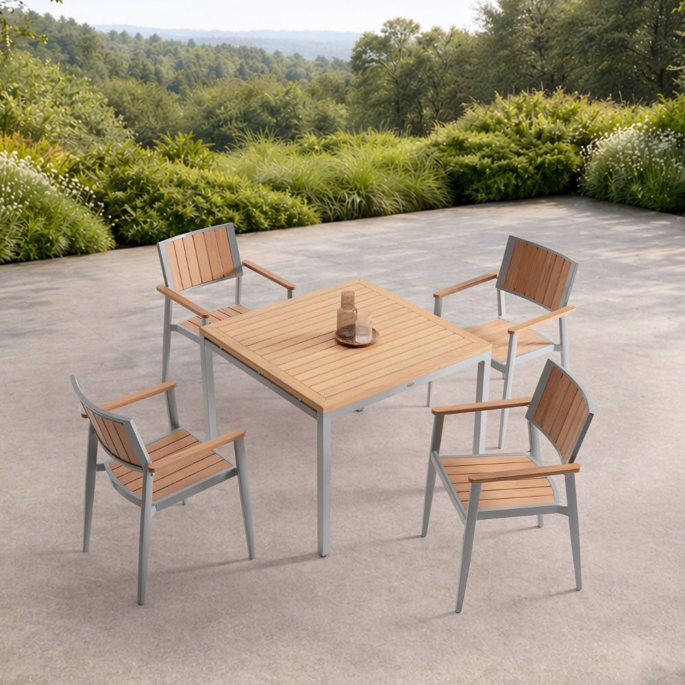 Avignon 5pc Dining Set with Arm Chairs