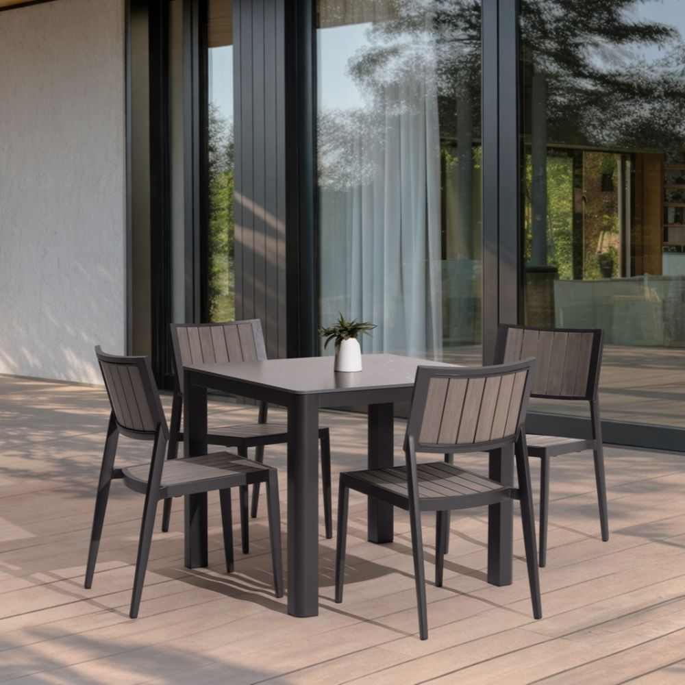 Avignon 5pc Dining Set with Side Chairs
