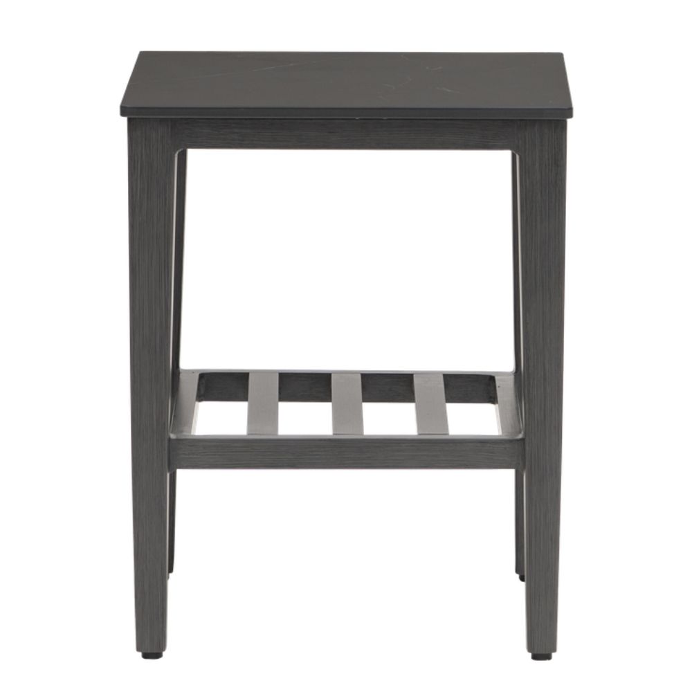 Biltmore 18" Square Sintered Stone End Table