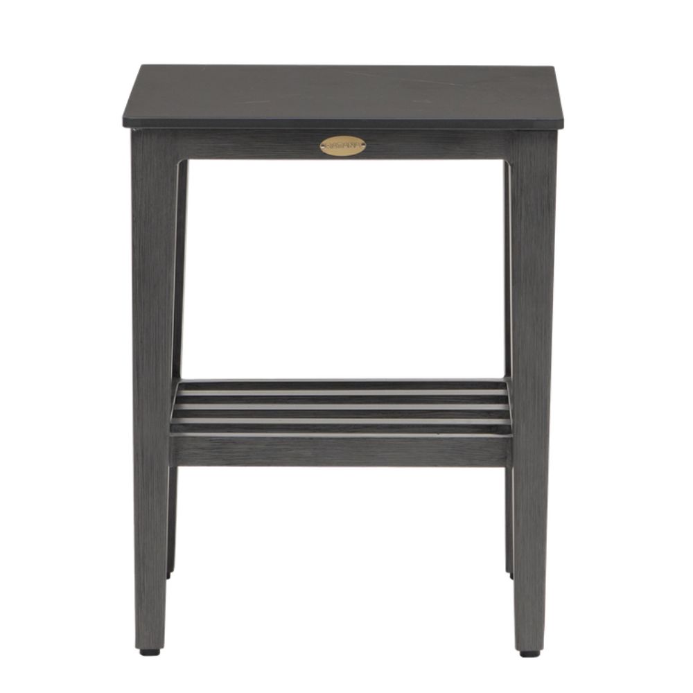 Biltmore 18" Square Sintered Stone End Table