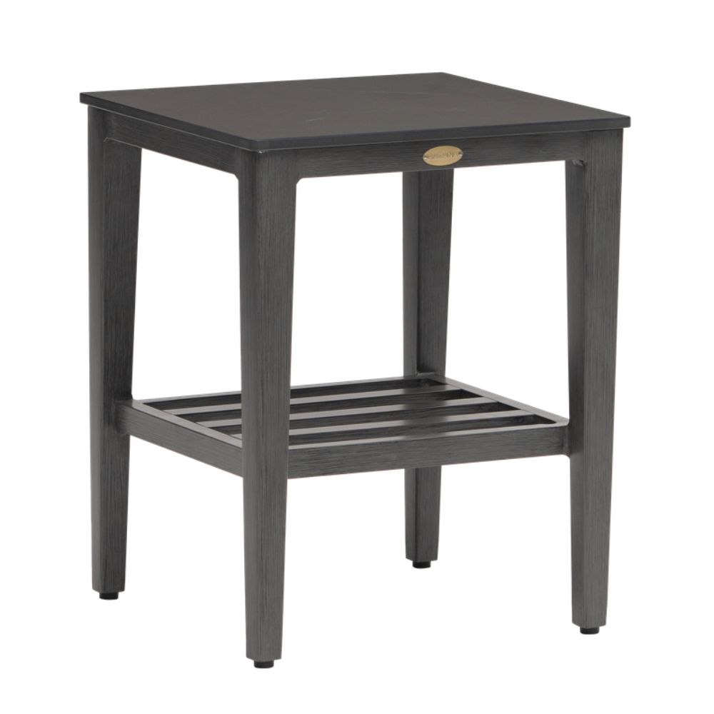 Biltmore 18" Square Sintered Stone End Table