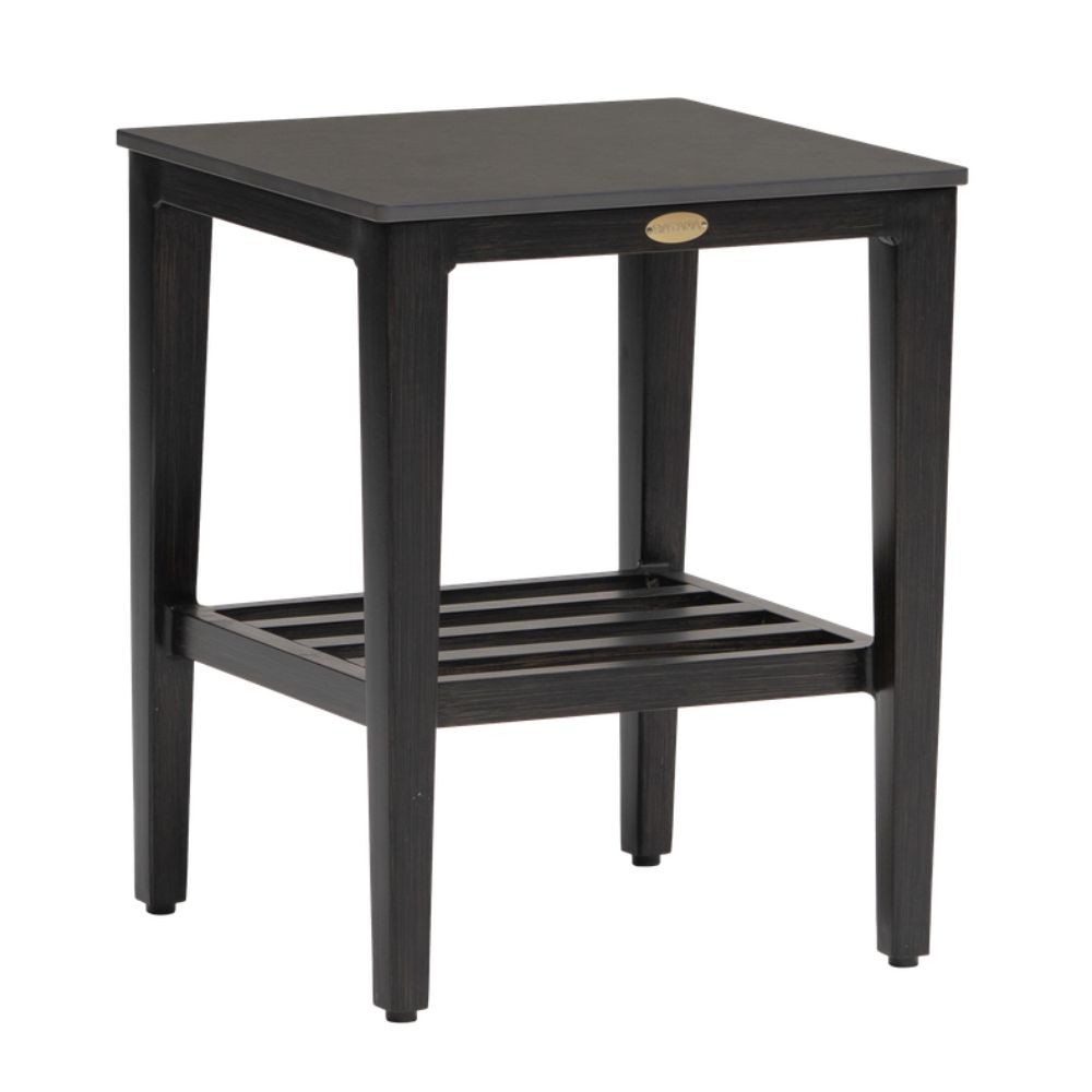 Biltmore 18" Square Sintered Stone End Table