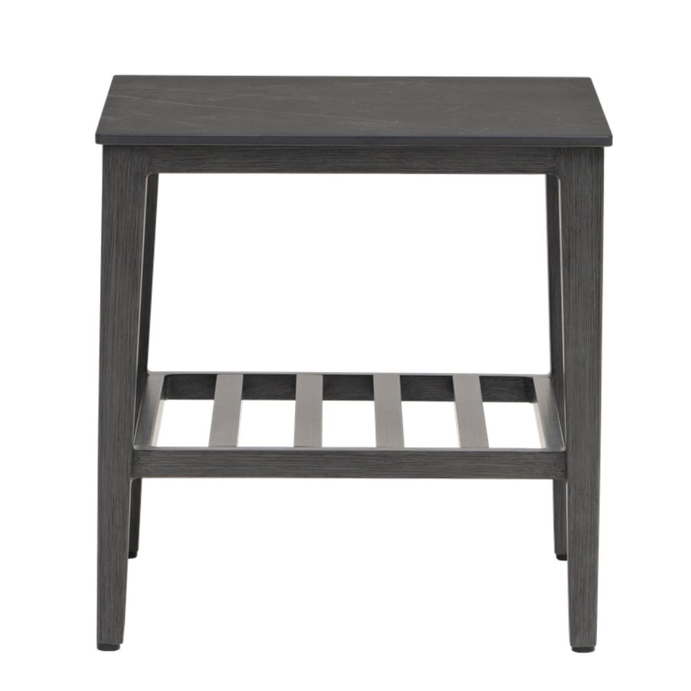 Biltmore 22" Square Sintered Stone End Table