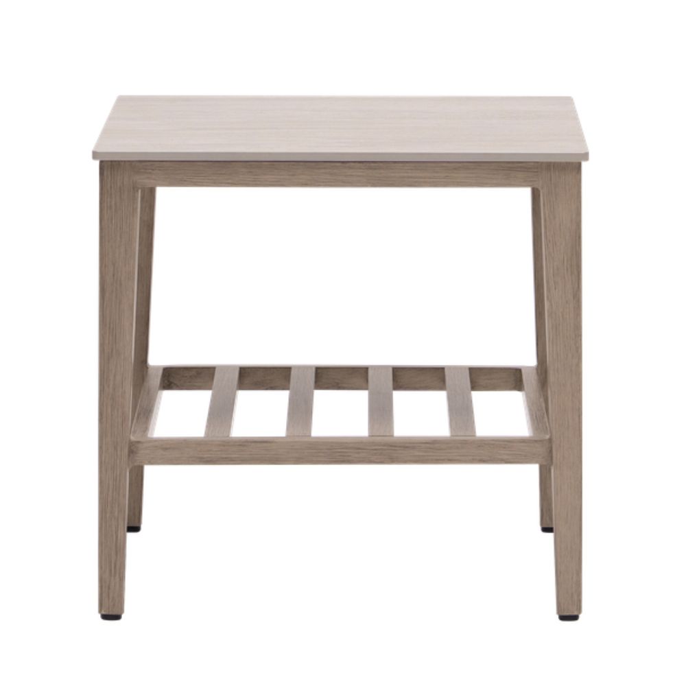 Biltmore 22" Square Sintered Stone End Table
