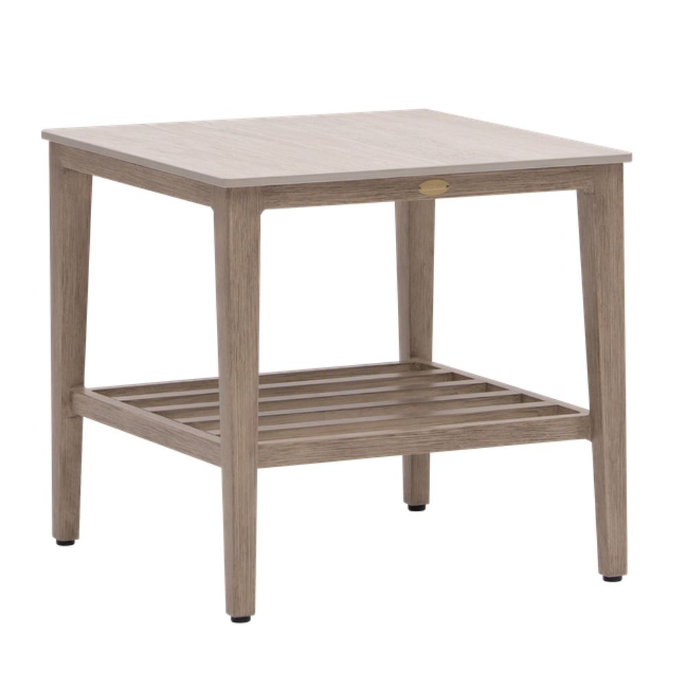 Biltmore 22" Square Sintered Stone End Table