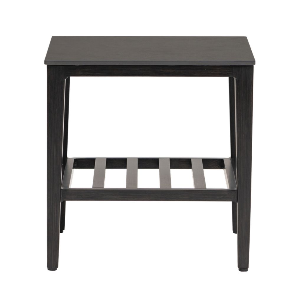 Biltmore 22" Square Sintered Stone End Table