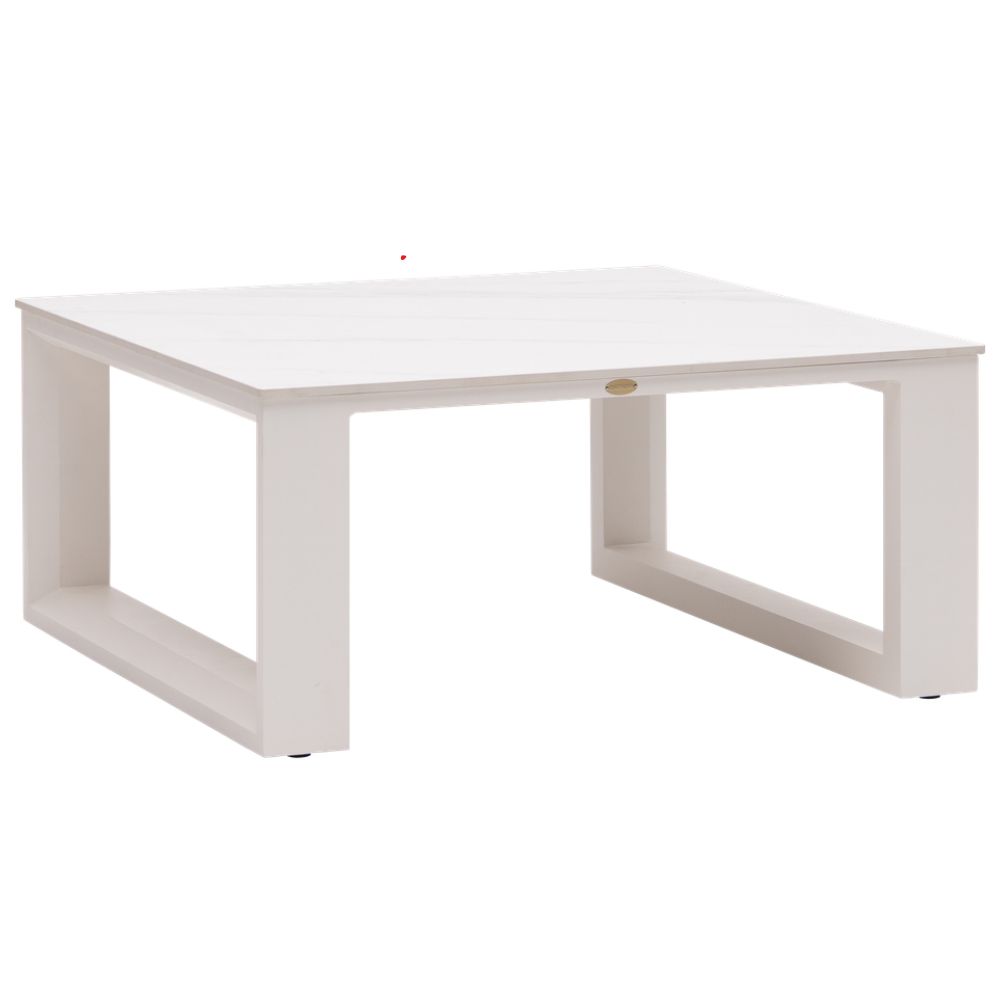 Element 5.0 40" Square Sintered Stone Coffee Table