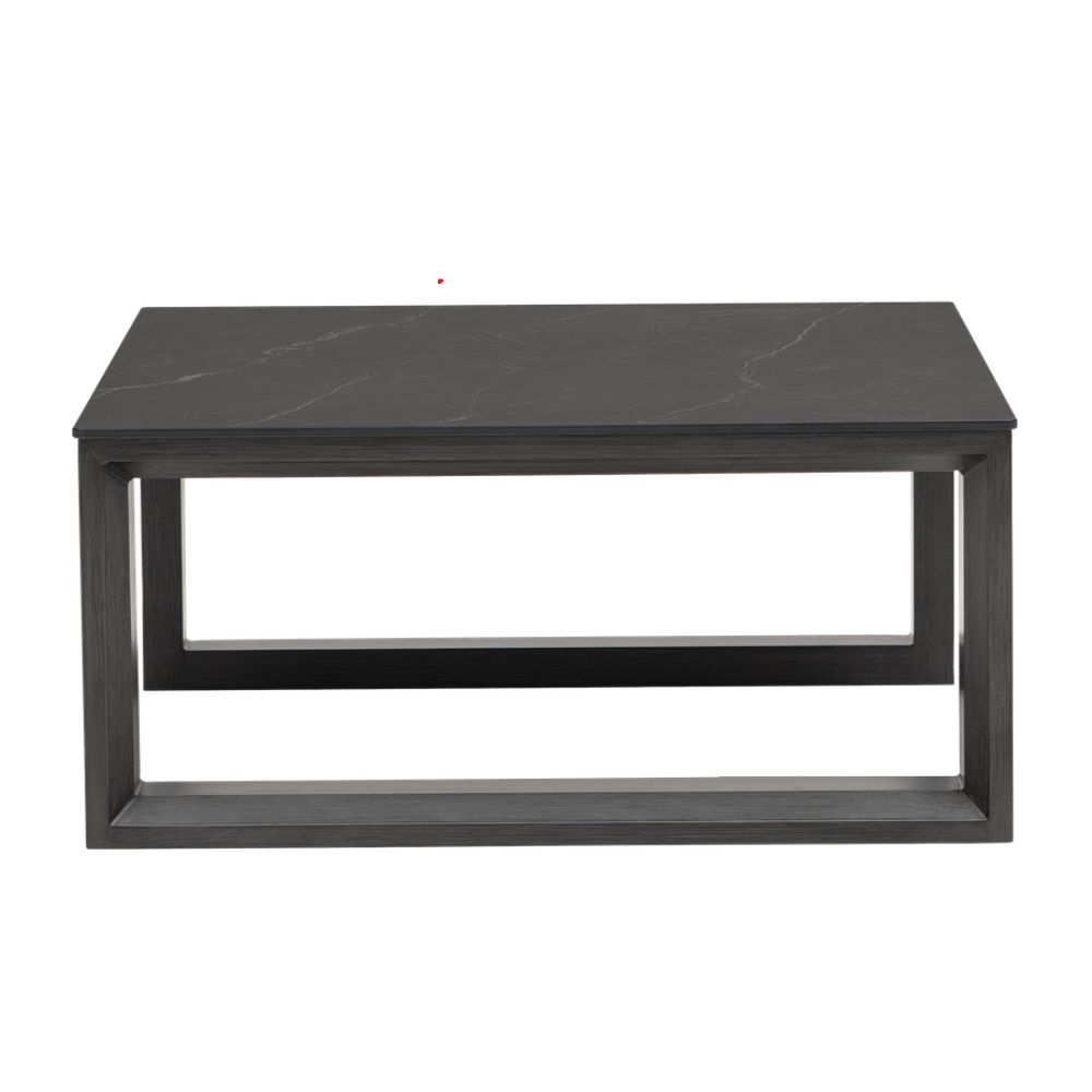 Element 5.0 40" Square Sintered Stone Coffee Table