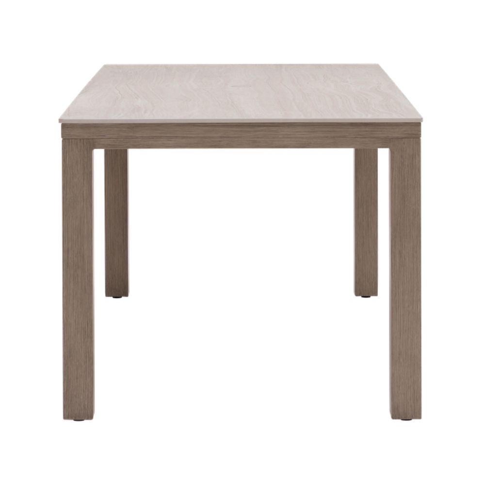 Laguna 39" x 79" Rectangular Sintered Stone Dining Table