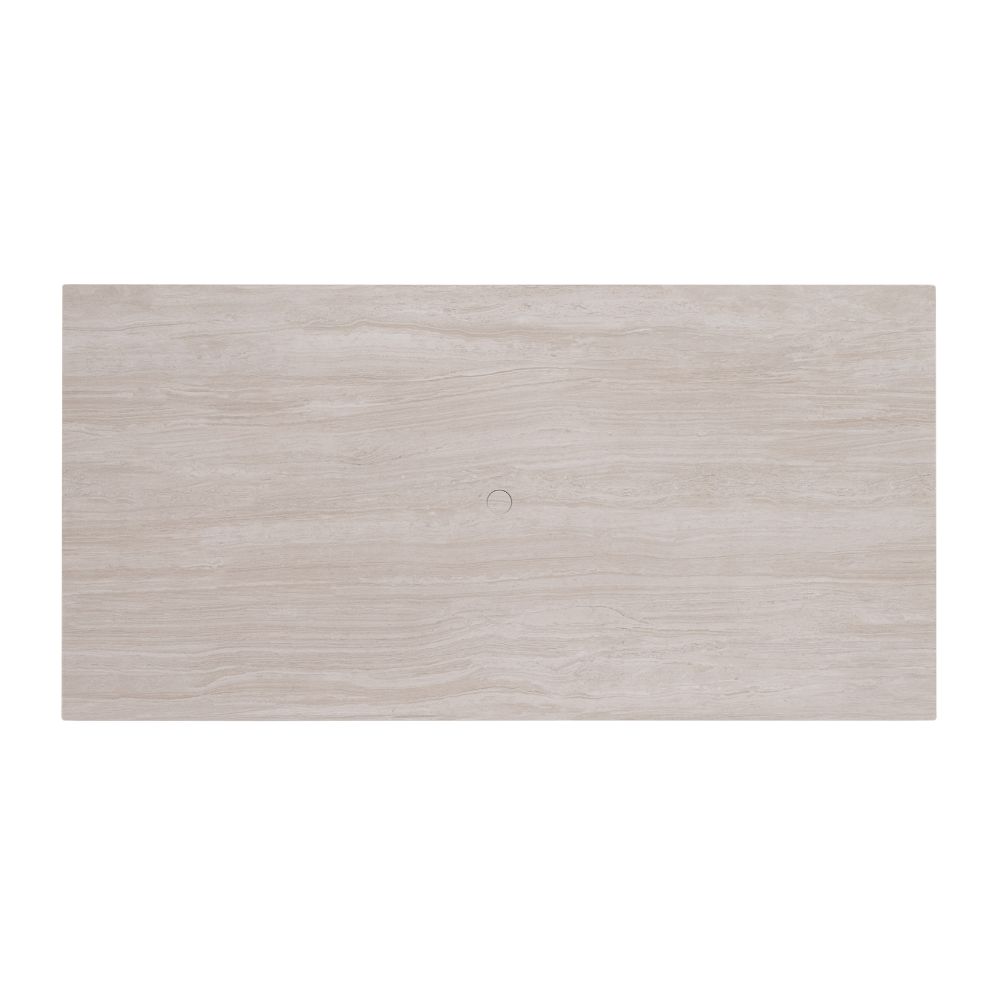 Laguna 39" x 79" Rectangular Sintered Stone Dining Table