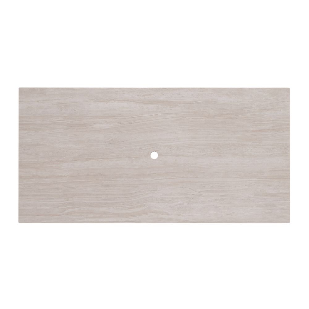 Laguna 39" x 79" Rectangular Sintered Stone Dining Table