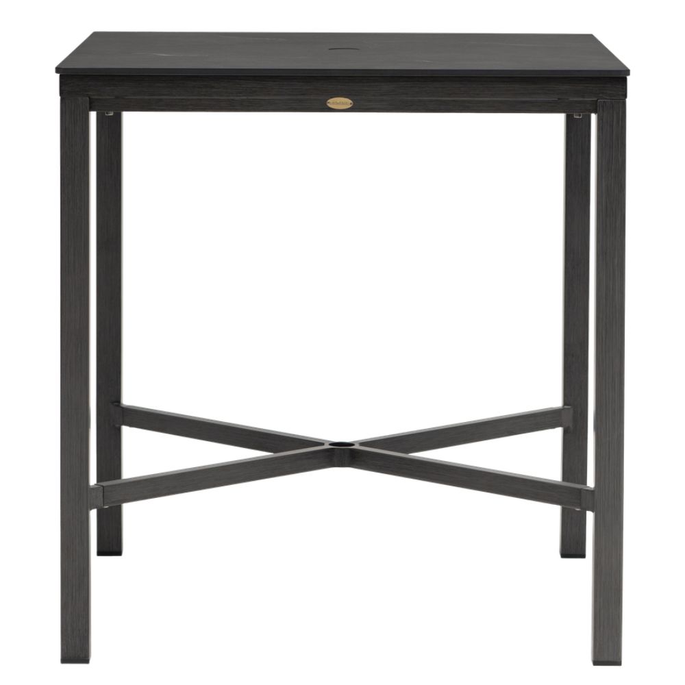 Laguna 39" Square Sintered Stone Bar Table