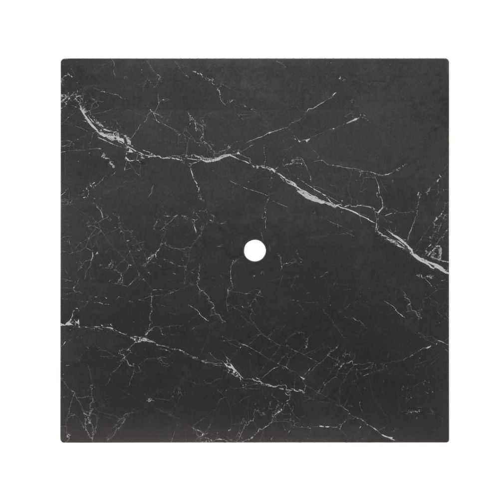 Laguna 39" Square Sintered Stone Bar Table