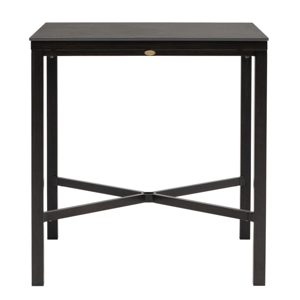 Laguna 39" Square Sintered Stone Bar Table