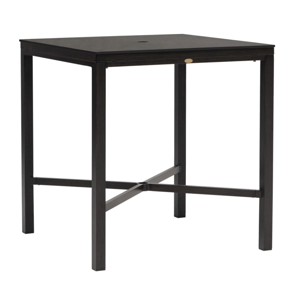 Laguna 39" Square Sintered Stone Bar Table