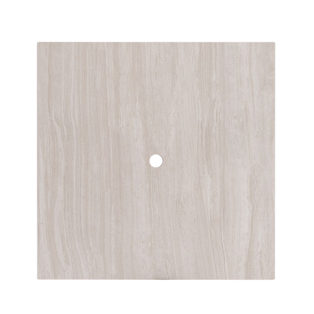 Laguna 39" Square Sintered Stone Dining Table