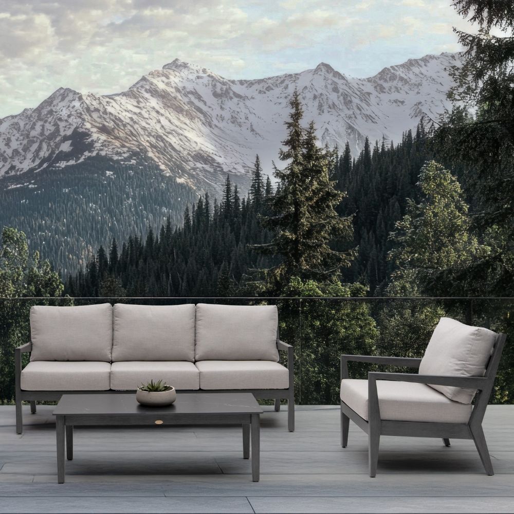 Lucia 3pc Club Set with Sofa