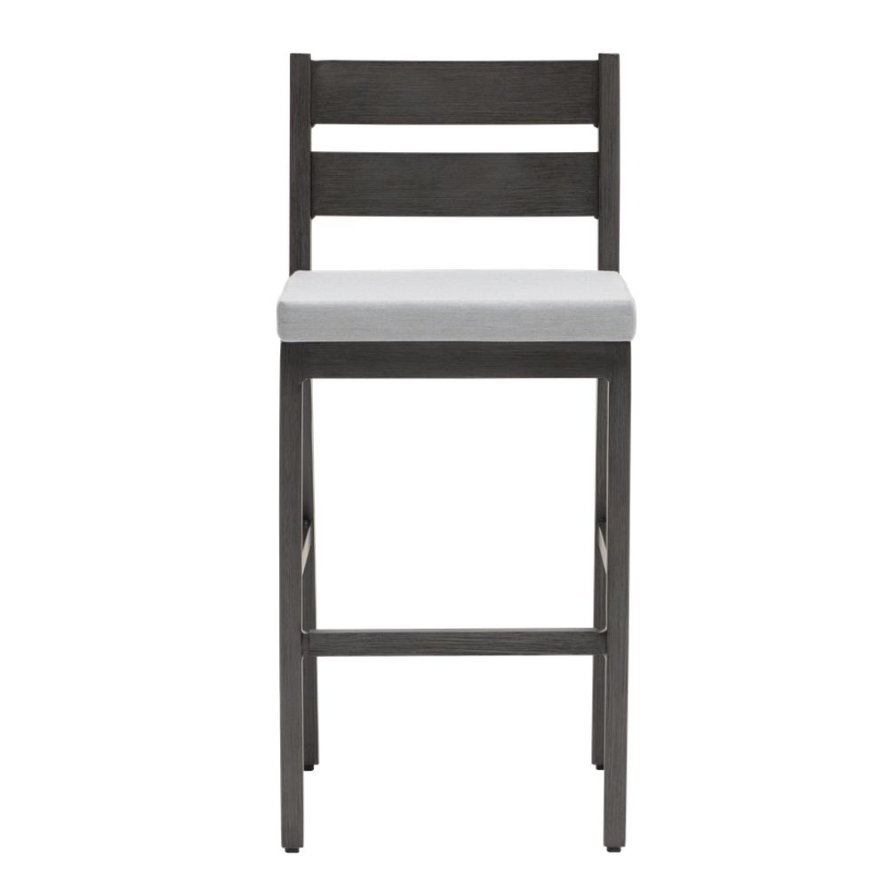 Lucia Bar Side Chair - Opal Grey