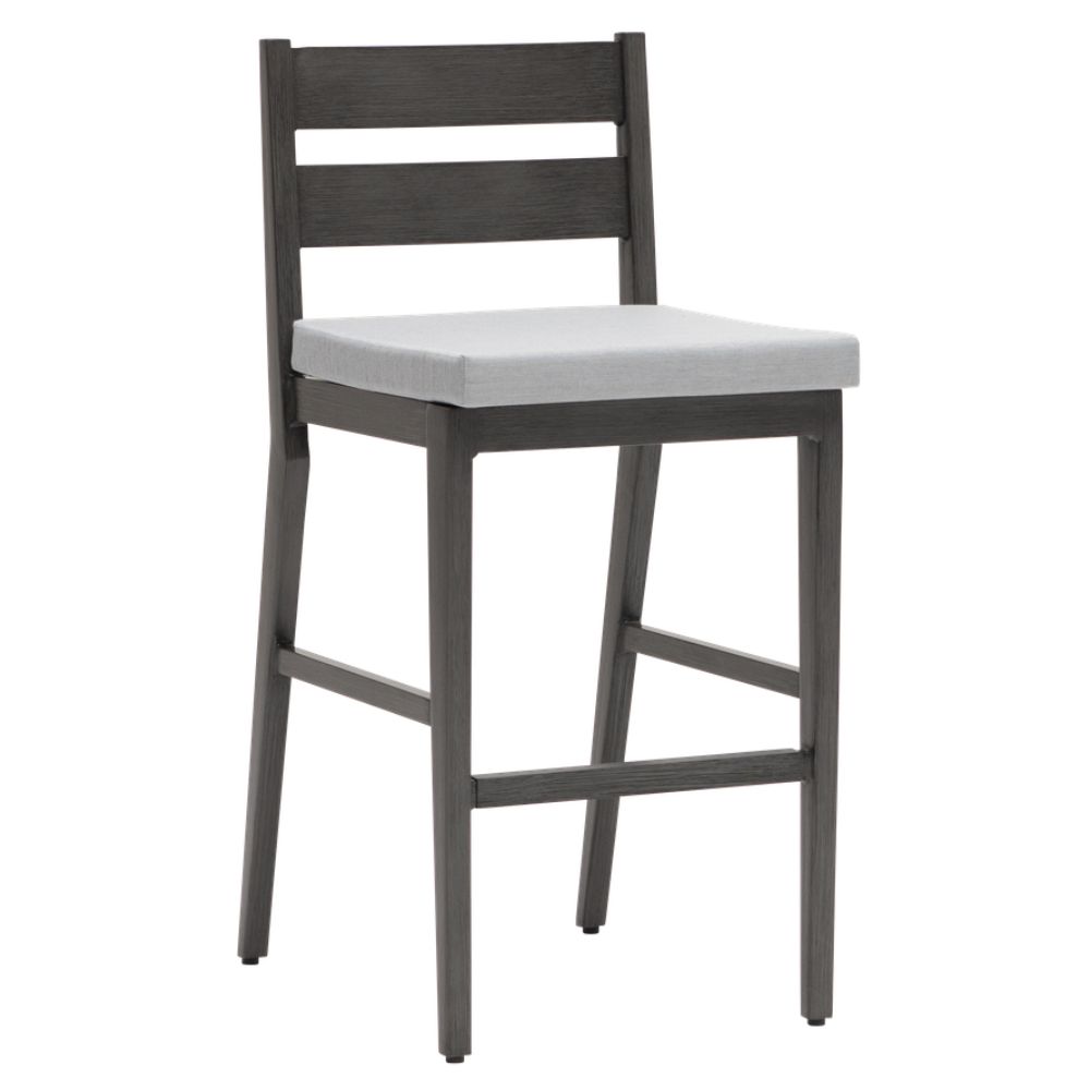 Lucia Bar Side Chair - Opal Grey