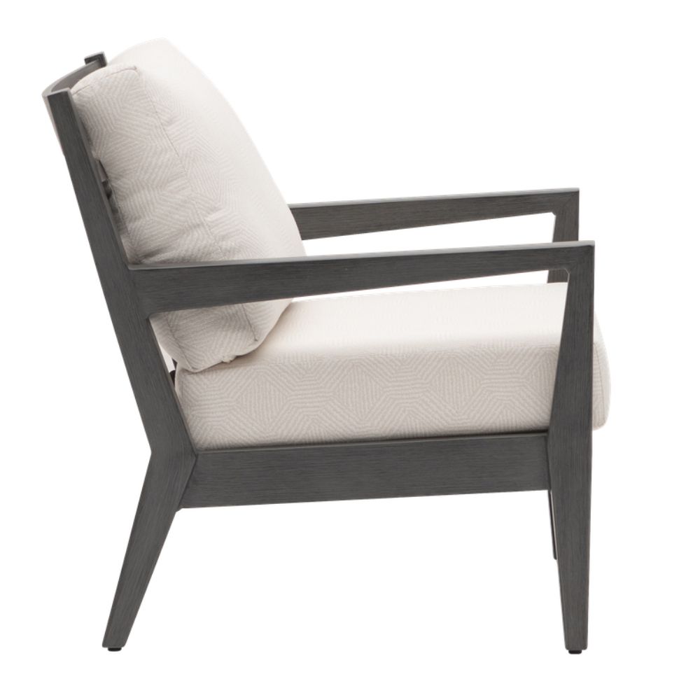 Lucia Club Chair - Opal Grey
