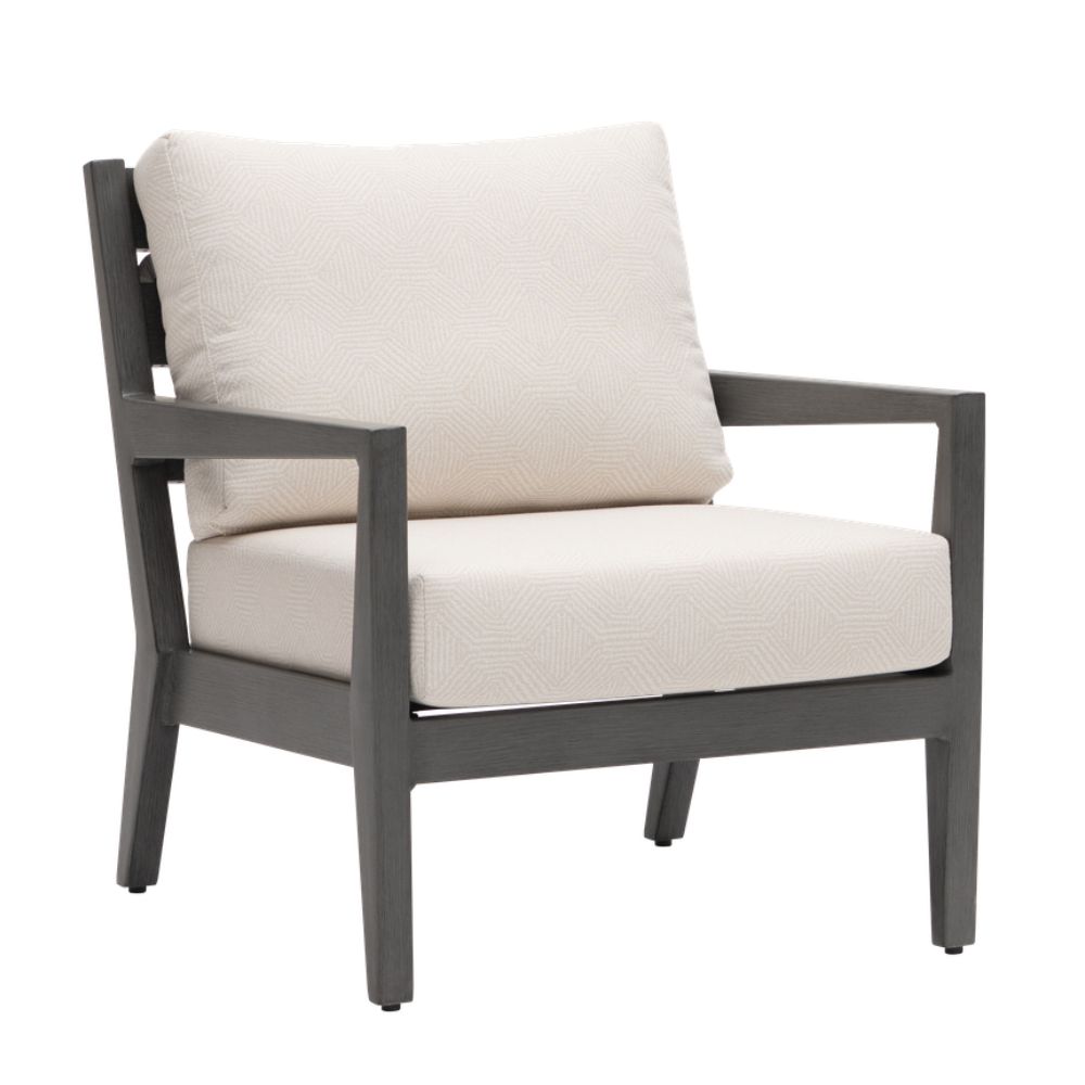 Lucia Club Chair - Opal Grey