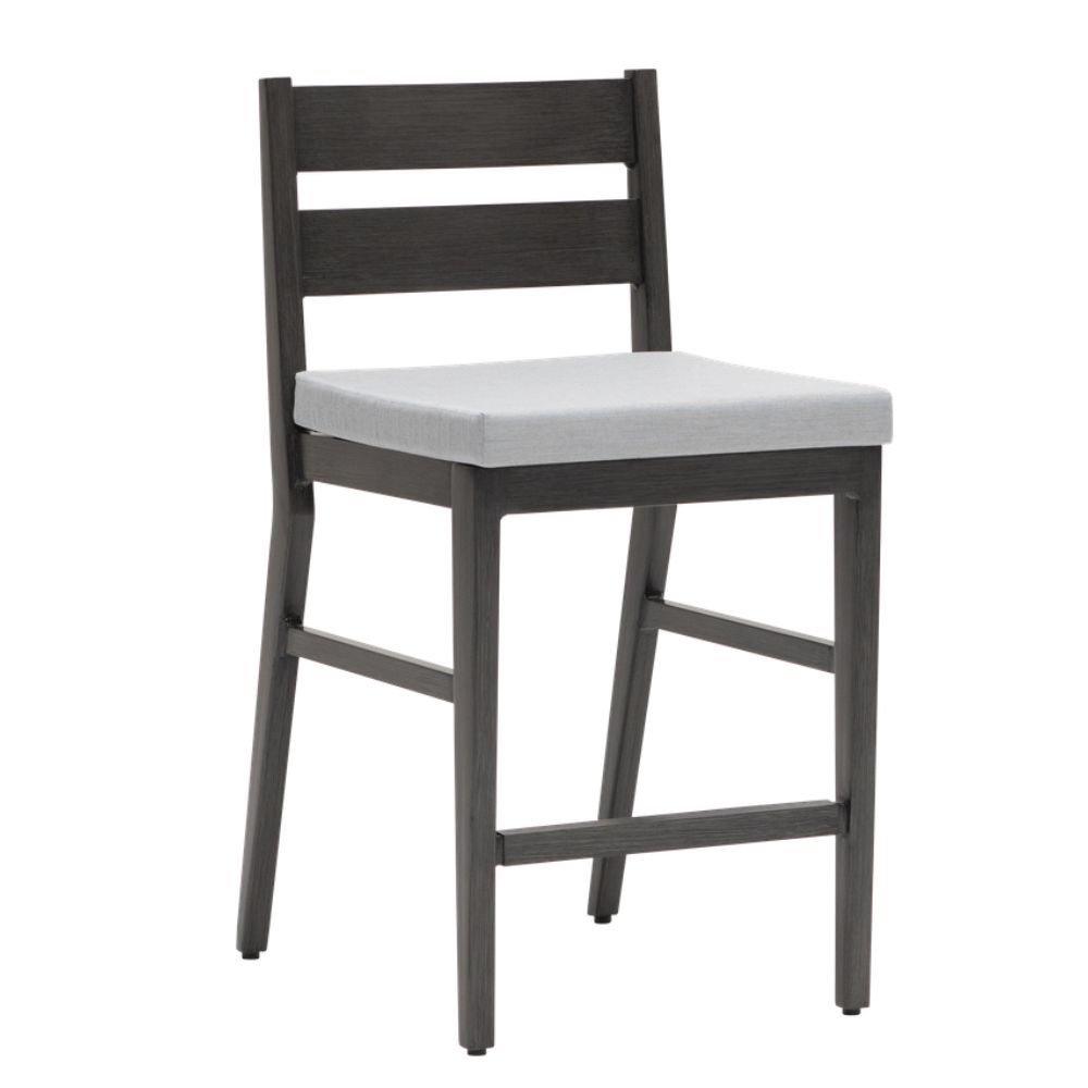 Lucia Counter Side Chair - Opal Grey
