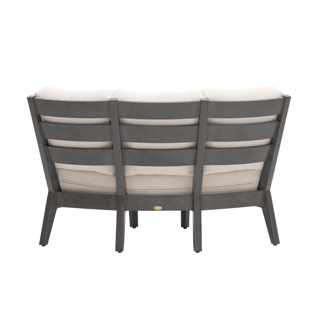 Lucia Curved Corner Module - Opal Grey