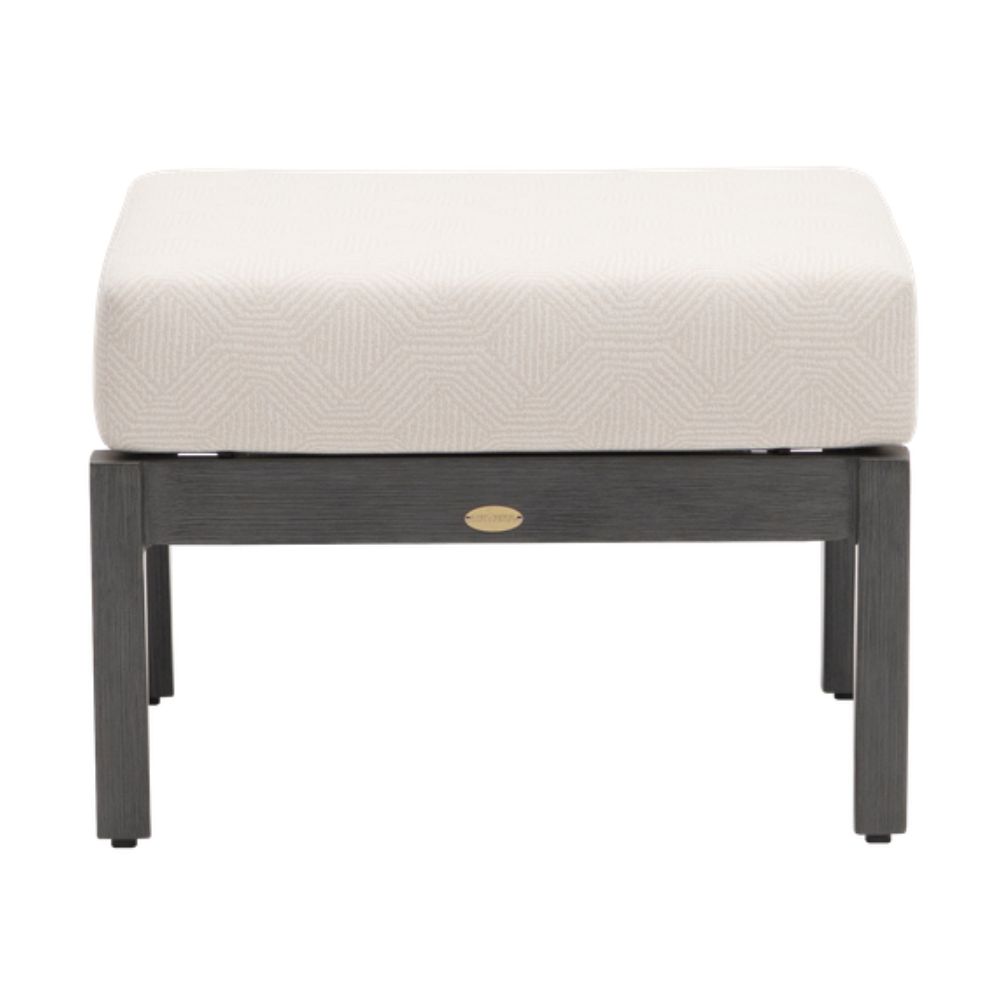 Lucia Ottoman - Opal Grey