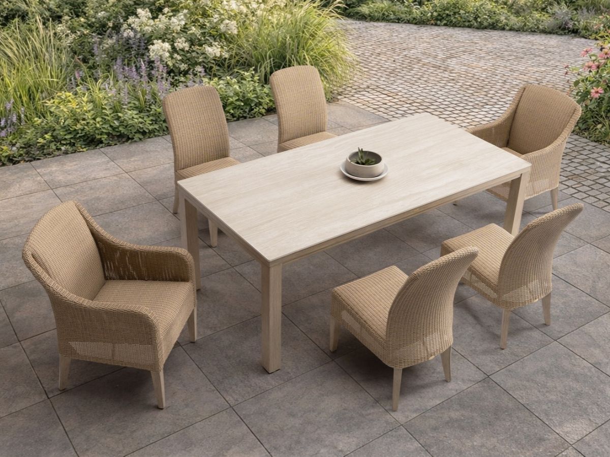 Marbella 7pc Dining Set